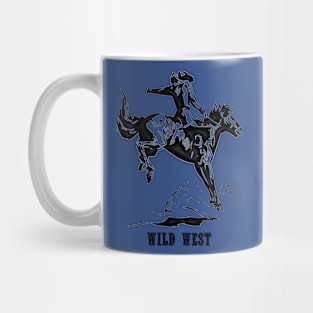 Western Era - Wild West Cowboy on Horseback 8 Mug